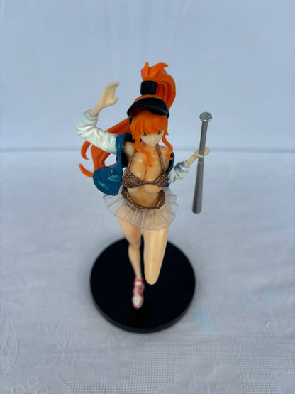 One Piece Nami Baseball Action Figure Statue 20cm