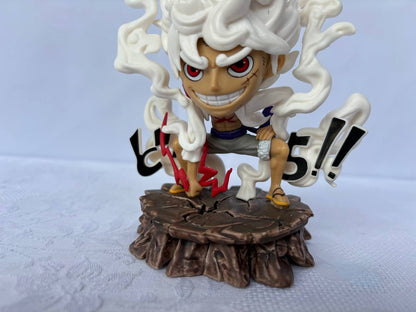 One Piece Monkey D. Luffy Gear 5 Action Figure Statue