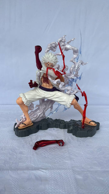 One Piece Monkey D. Luffy Gear 5 Action Figure Statue