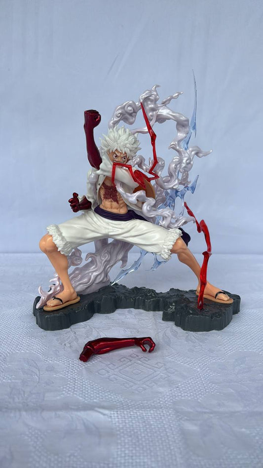 One Piece Monkey D. Luffy Gear 5 Action Figure Statue