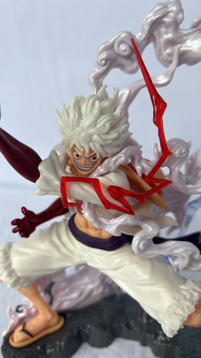 One Piece Monkey D. Luffy Gear 5 Action Figure Statue