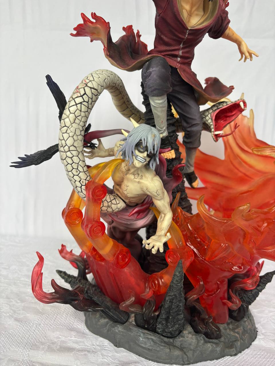 Naruto Itachi Uchiha and Kabuto Action Figure Statue 40cm