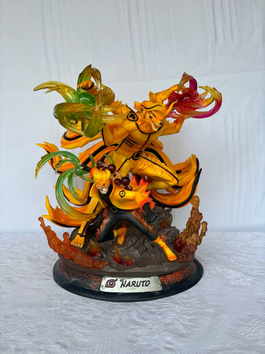 Naruto Uzumaki Six Path Kurama Action Figure Statue 36cm