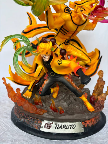 Naruto Uzumaki Six Path Kurama Action Figure Statue 36cm