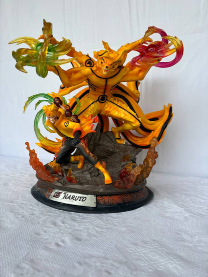 Naruto Uzumaki Six Path Kurama Action Figure Statue 36cm