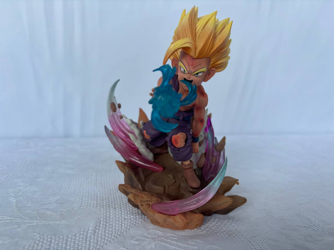 Dragon Ball Gohan Super Saiyan Cell Battle Action Figure Statue 13cm