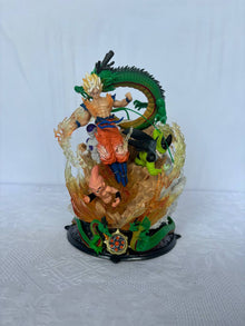Dragon Ball Goku Cell Freezer Kid Buu Action Figure Statue 24cm