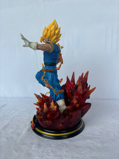 Dragon Ball Vegeth Super Saiyan Action Figure Statue 25cm