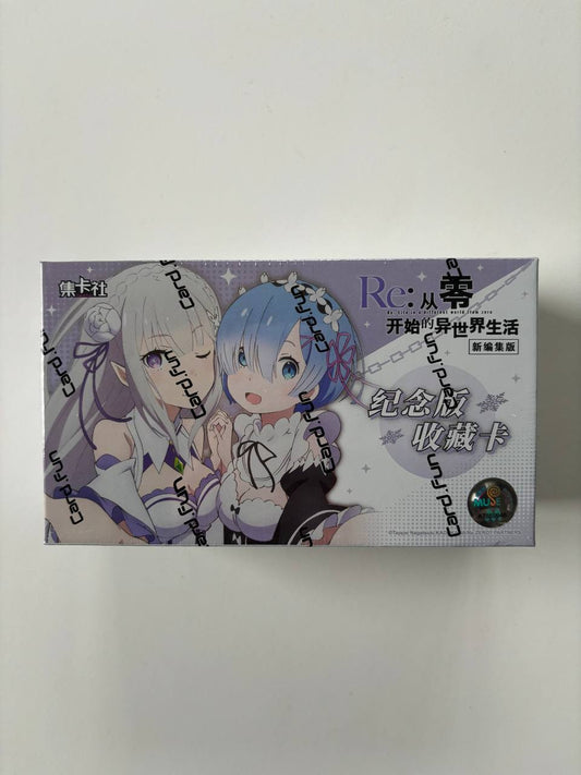 Goddess Story RE:Zero Display Card Box Sealed