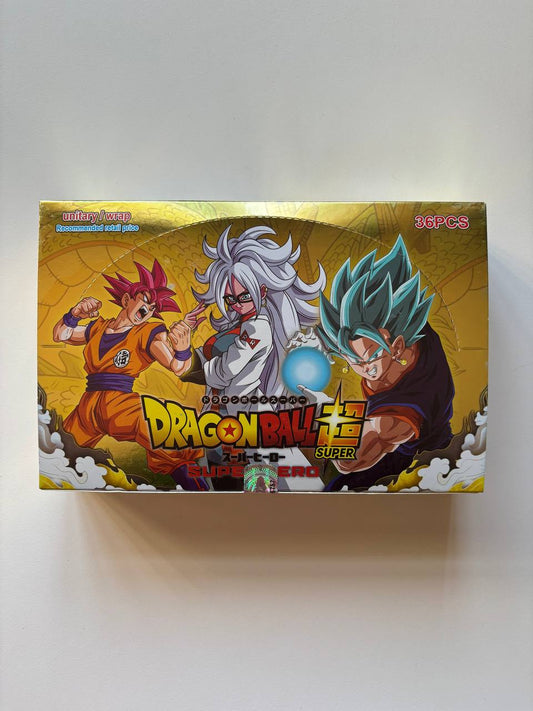 Dragon Ball Super 1Y Gold Display Card Box Sealed