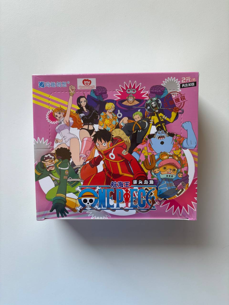 One Piece Egghead Display Card Box Sealed