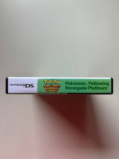 Pokemon Following Renegade Platinum Version Nintendo DS