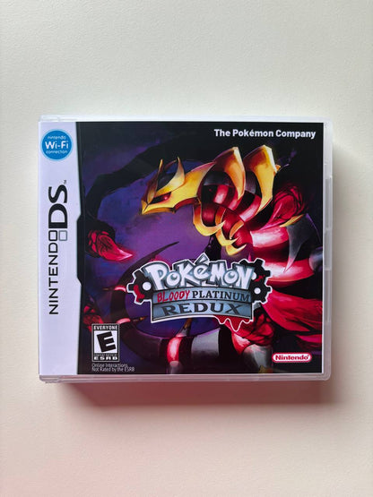 Pokemon Bloody Platinum Redux Version Nintendo DS