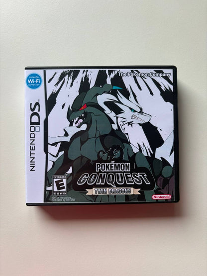 Pokemon Conquest Twin Dragons Version Nintendo DS