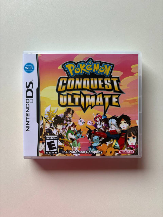 Pokemon Conquest Ultimate Version Nintendo DS