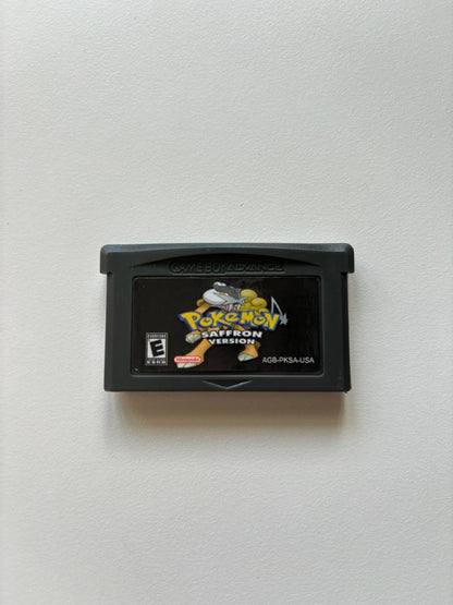 Pokemon Saffron Version GameBoy Advance