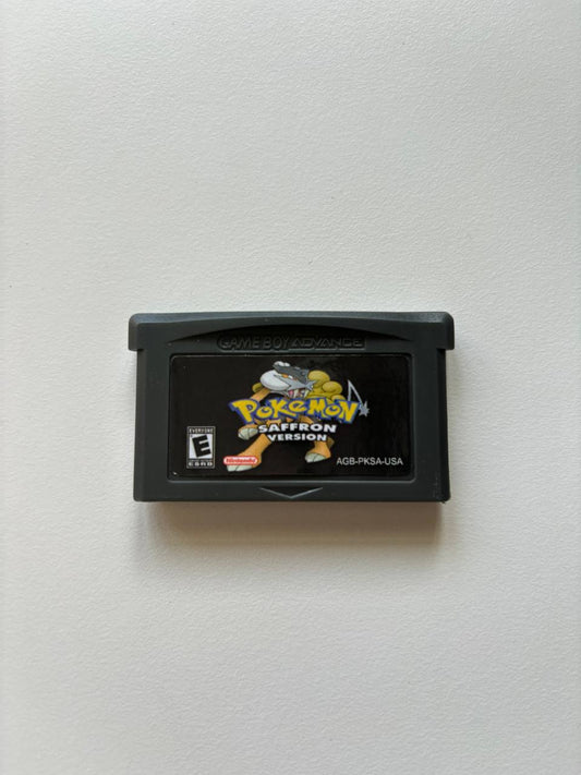 Pokemon Saffron Version GameBoy Advance