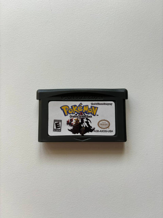 Pokemon Giratina Strickes Black Version GameBoy Advance