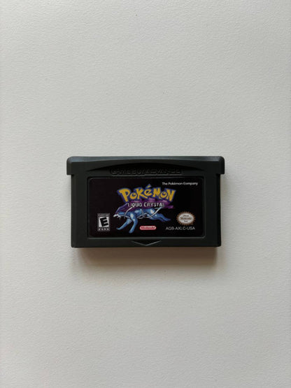 Pokemon Liquid Crystal Version GameBoy Advance