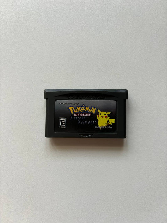 Pokemon Ruby Destiny Version GameBoy Advance