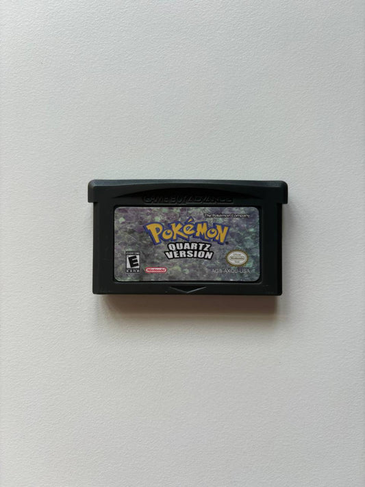 Pokemon Quartz Version GameBoy Advance