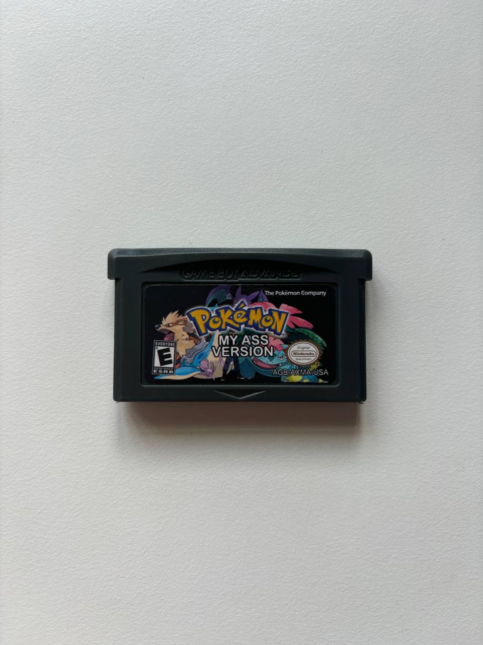 Pokemon My Ass Version Version GameBoy Advance