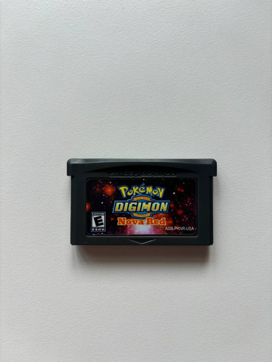 Pokemon Digimon Nova Red Version GameBoy Advance