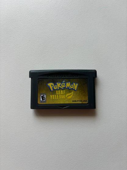 Pokemon Leaf Yellow Version GameBoy Advance