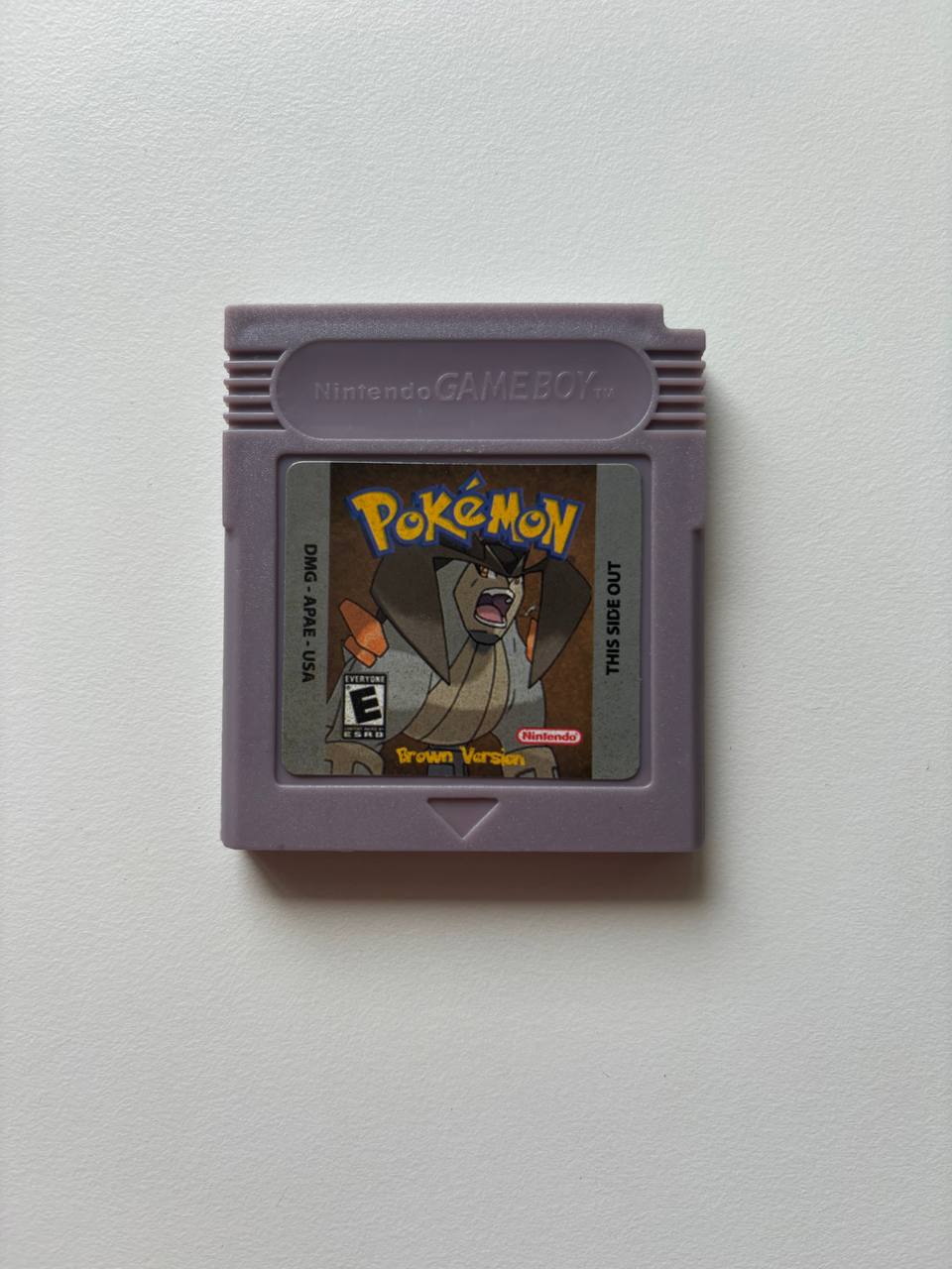 Pokemon brown 2 Version GameBoy Color