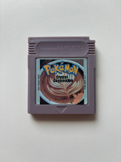 Pokemon Crystal Capuccino Version GameBoy Color