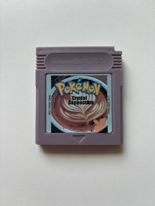 Pokemon Crystal Capuccino Version GameBoy Color