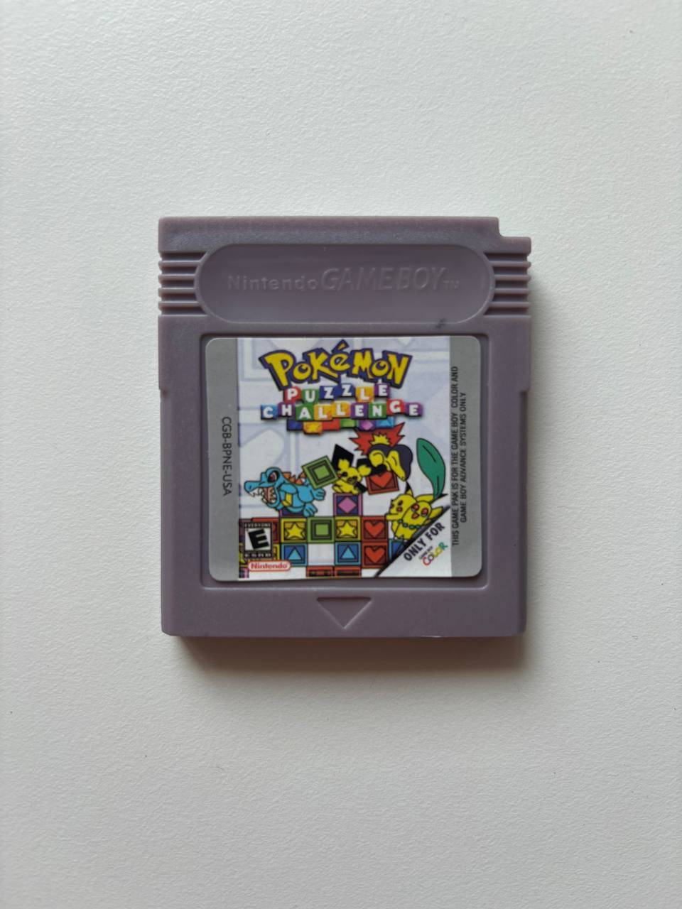 Pokemon Puzzle Challenge Version GameBoy Color