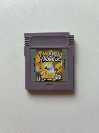 Pokemon Thunder Version GameBoy Color