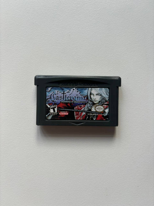 Castelvania Harmony Of Dissonance GameBoy Advance