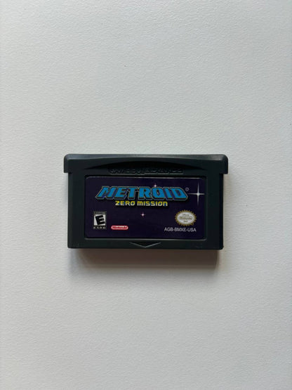 Metroid Zero Mission GameBoy Advance GBA