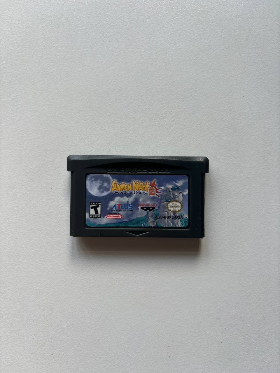 Summon Night 2 Swordcraft Story GameBoy Advance GBA