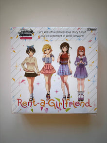 Rent a Girlfriend Weiss Schwarz Card Box Sealed