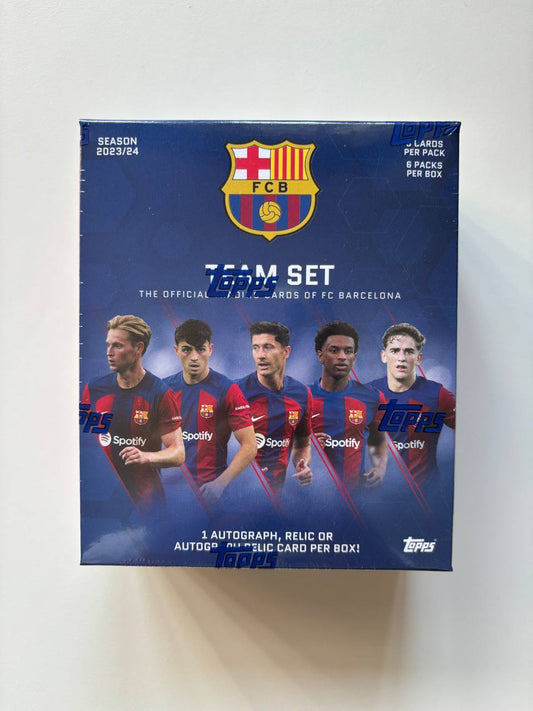 Topps Barcelona Team Set 23/24 Display Box Sealed