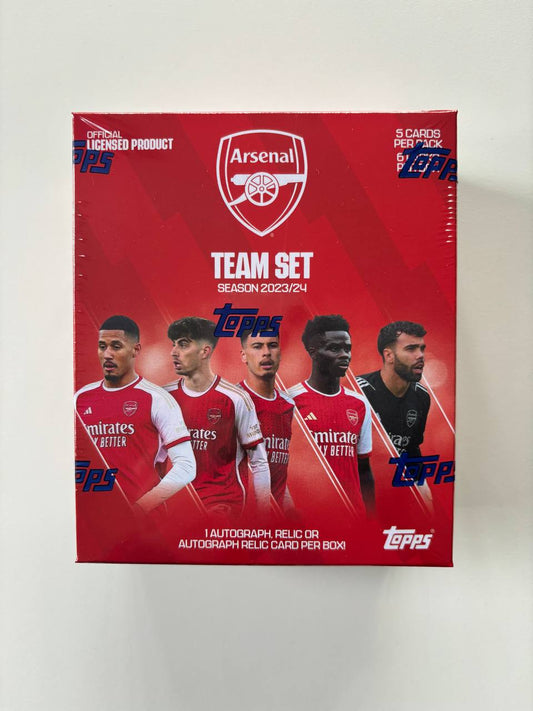 Topps Arsenal Team Set 23/24 Display Box Sealed