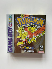 Pokemon Gold Version GameBoy Color