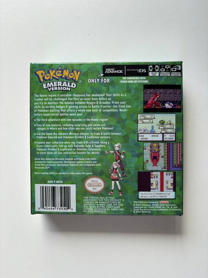 Pokemon Emerald Version GameBoy Advance