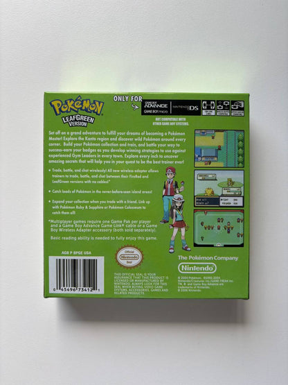 Pokemon LeafGreen Version GameBoy Advance