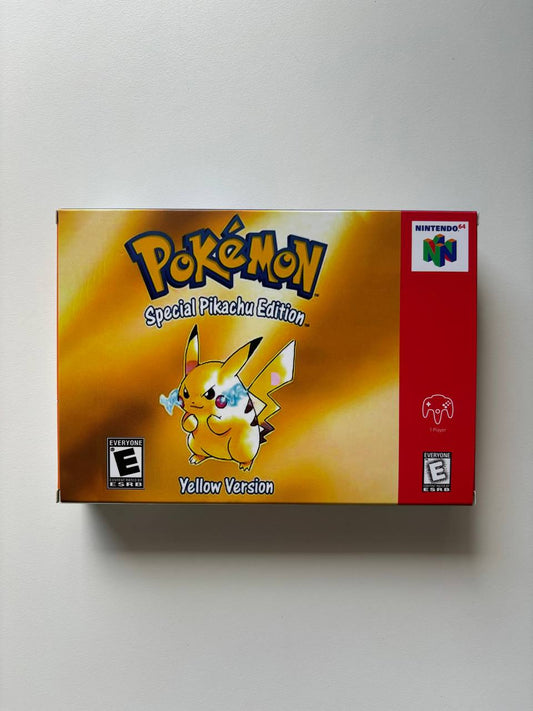 Pokemon Yellow Version Nintendo64