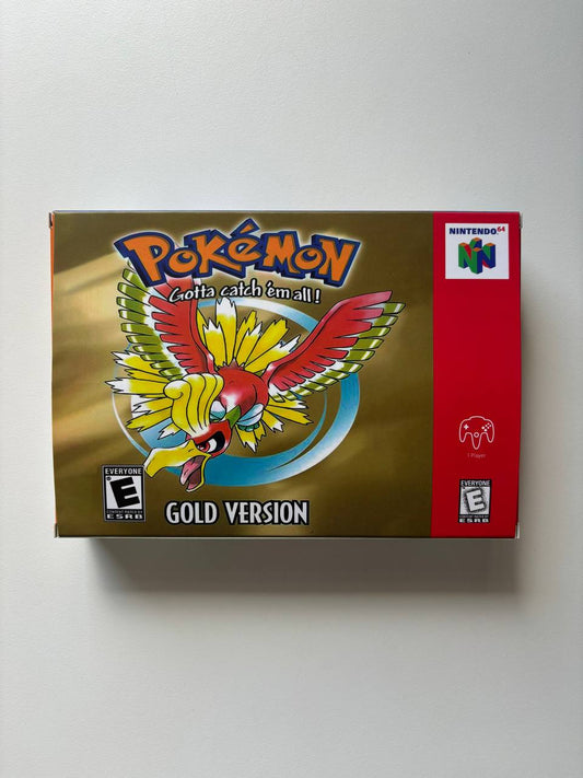 Pokemon Gold Version Nintendo64