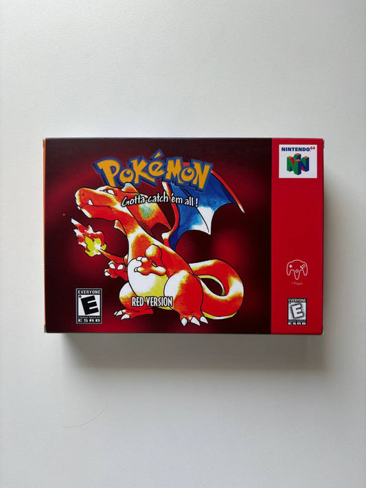 Pokemon Red Version Nintendo64