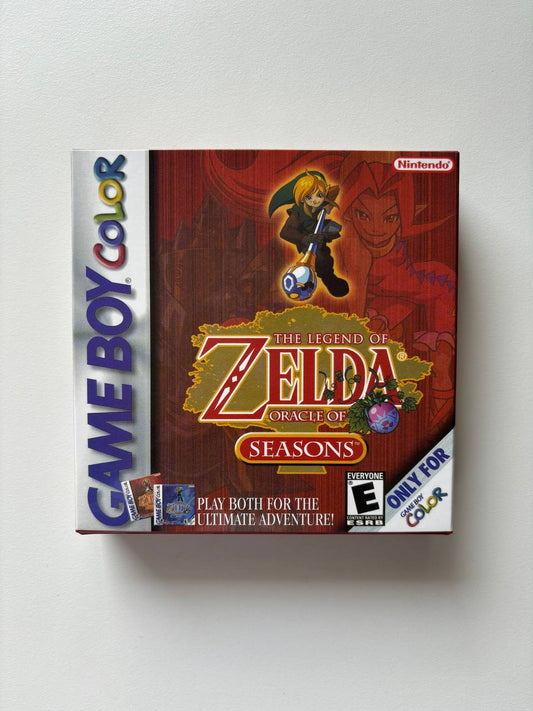 The Legend Of Zelda Oracle Of Seasons GameBoy Color