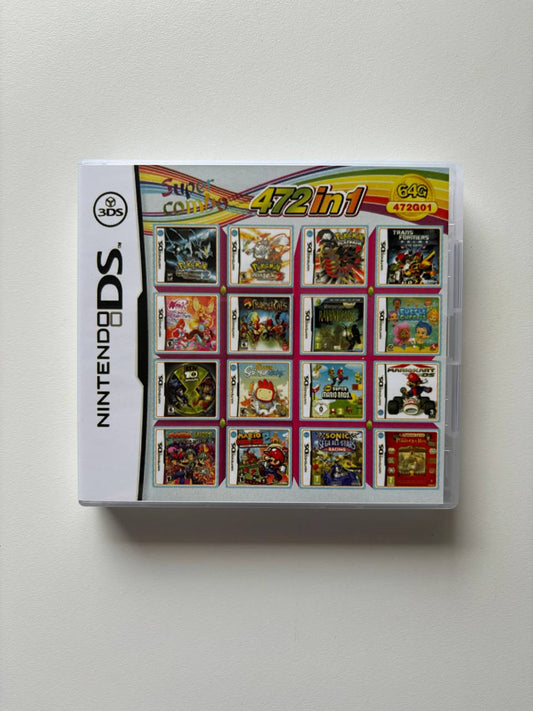 Multi Game 472 in 1 Nintendo DS 3DS