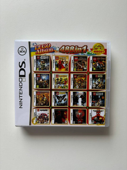 Multi Game 488 in 1 Nintendo DS 3DS
