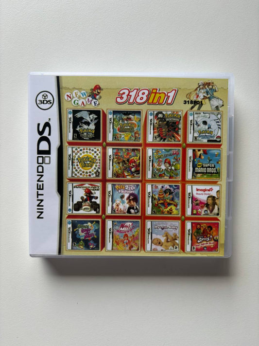 Multi Game 318 in 1 Nintendo DS 3DS