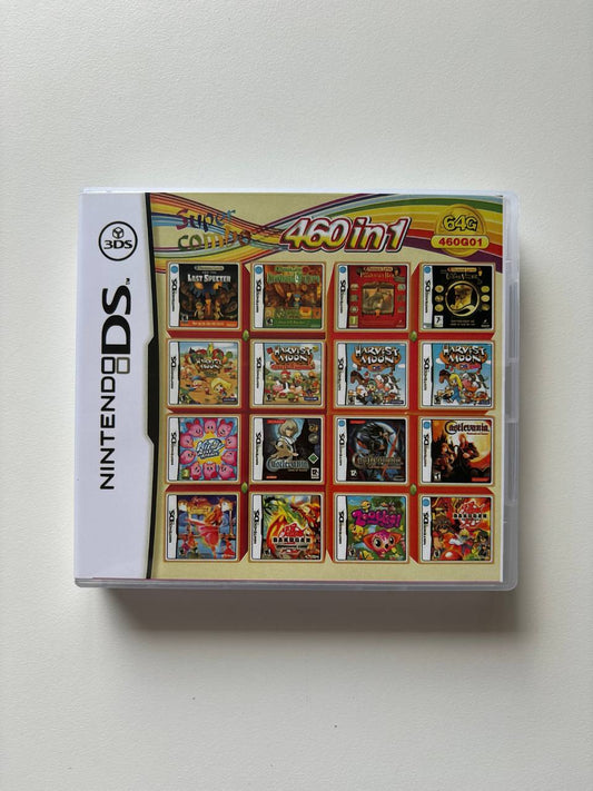 Multi Game 460 in 1 Nintendo DS 3DS